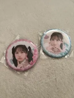 FRUITSZIPPER 缶バッジ2個セット