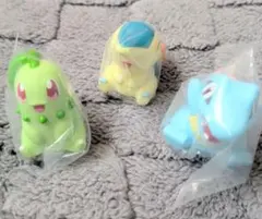 ポケモンキッズ　30周年　チコリータ　ヒノアラシ　ワニノコ　まとめ売り