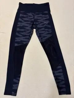 PUMA 迷彩柄 フィットネス用タイツ