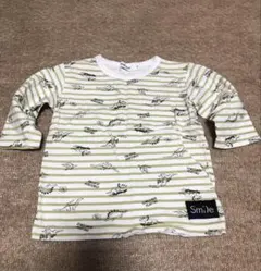 SLAP SLIP 長袖Tシャツ 恐竜柄 110cm