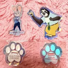 ズートピア オーロラアクリルスタンド ジュディ フラッシュ アクスタ セット