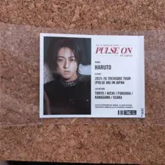 TREASURE　HARUTO 缶ラベル　ステッカー　シール