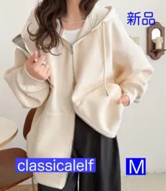 ★新品★ classicalelf JaVaコラボ ダブルジップ パーカー