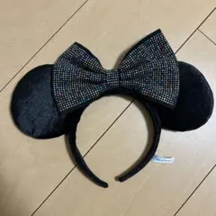 ミッキー耳カチューシャ カラフルリボン