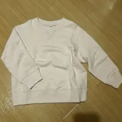 ユニクロ　トレーナー　薄ピンク　110cm