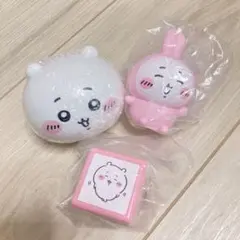 ちいかわ ソフビフィギュア ダブルスタンプ カプキャラ 3点セット