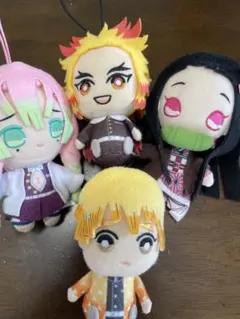 鬼滅の刃 ぬいぐるみマスコットセット