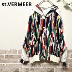 St.VERMEER パーカー 多彩 カラフル おしゃれ 派手 昭和