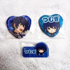 青葉つむぎ ネームバッジ ハート缶バッジ 追憶 一番くじ あんスタ