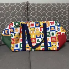 新品 ミキハウス MIKIHOUSE マルチカラー ボストンバッグ - メルカリ