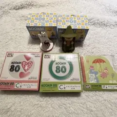 ハッピーセットムーミンママスナフキン タイトーくじムーミン80メモリアルプレート