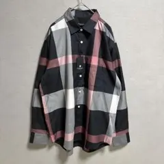 【未使用品】ブラックレーベルクレストブリッジ 長袖 シャツ チェック Lサイズ