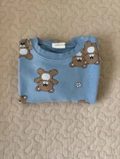 韓国ベビー服　トレーナー 90cm 水色