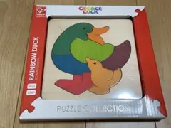 【新品】George Luck 木製パズル RAINBOW DUCK 知育玩具のサムネイル