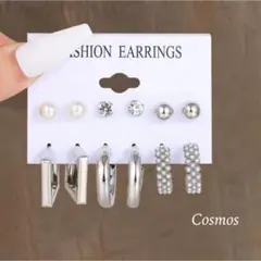ピアスセット　シルバーピアス　小粒パール　プチプラ　綺麗め　カジュアル