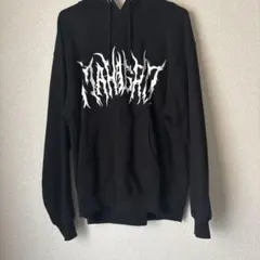 mahagrid GOTH LOGO HOODIE M ブラックのサムネイル