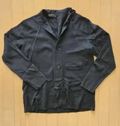 UNIQLO ネイビー ボタン付きカーディガン