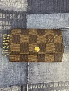 【極美品 】ルイヴィトン ミュルティクレ6 ダミエ エベヌ 6連キーケース✨