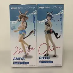 アークナイツ AMIYA & CH’EN 水着Ver.プライズフィギュアセット②