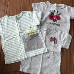 Noeil aime BeBe Tシャツ100 3枚セット