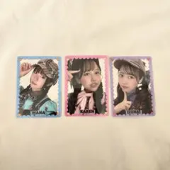 FRUITS ZIPPER / 松本かれん、真中まな、仲川瑠夏トレカ