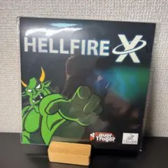 アンチ　卓球　粒高　ラバー　イボ　HELLFIRE X　変化系　OX　黒