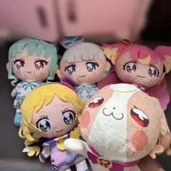 わんだふるぷりきゅあ ぬいぐるみset 5体