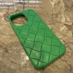 ボッテガ テックラバー iPhone 14 Pro ケース イエロー シリコン