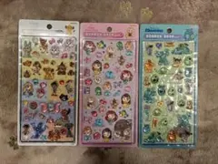 【正規品】ボンボンドロップシール　ディズニー人気3種セット
