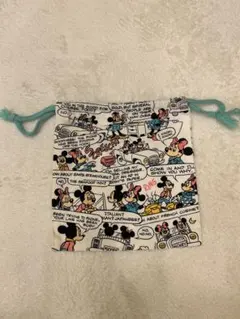 ミッキー ミニー 巾着