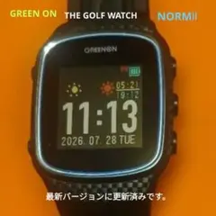 GREENON THE GOLF WATCH NORMⅡ最新バージョン更新済みのサムネイル