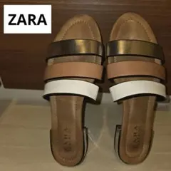 ZARA フラットサンダル 36