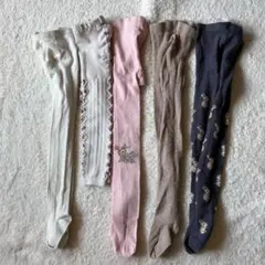 子供用タイツ 110〜120サイズ 5点セット H&M・GUなど