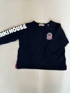 ミキハウス　ロゴトレーナー　90