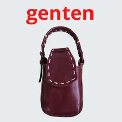 genten ゲンテン バッグチャーム 本革製のサムネイル