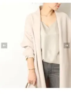 新品タグ付き Deuxieme Classe ✴︎silk twillキャミソールのサムネイル
