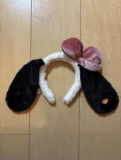 USJ ユニバ　Belle スヌーピー　カチューシャ　黒/白/ピンク