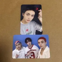 ヒョンジン　ラキドロ　トレカ　ユニット　2種　ポップアップ　KARMA スキズ