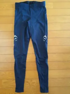 C3fitインスピレーションロングタイツ　スモークネイビーメンズL ランニング