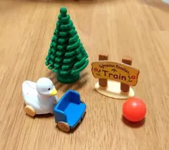 シルバニア　看板など　外の小物セット