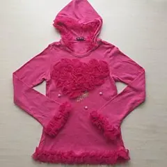 RONI♡フード付きフリフリカットソー♡