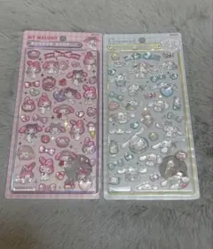 サンリオ ボンボンドロップシール シナモン マイメロ 2枚セット