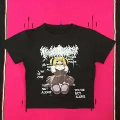 ゴシックパンク 病みかわ 地雷系 弥海砂 ミサミサ グランジ Tシャツ Mサイズ