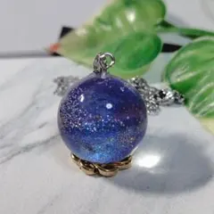 1824.スワロ入り♡ しずく型レジンネックレス♡ - メルカリ