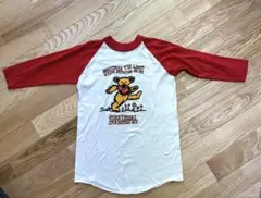 【希少】 古着90's Grateful Dead デッドベア ラグラン 七分袖 希少】 古着90's Grateful Dead デッドベア ラグラン 七分袖