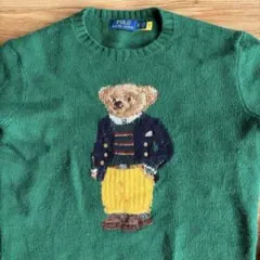 Ralph Lauren Polo Bear 毛　ニットセーター　XS