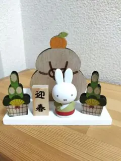 ミッフィー　フィギュア＆木製オブジェセット