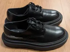 【25cm】チャンキーソールプレーントゥシューズ　GU×UNDERCOVER