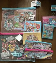 Angel Blue ポーチ 8点セット