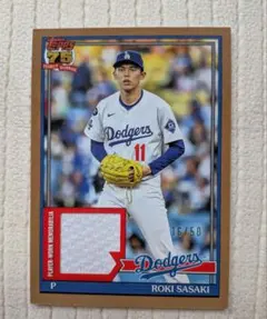 topps holiday 佐々木朗希 レリック 199シリ RC - メルカリ